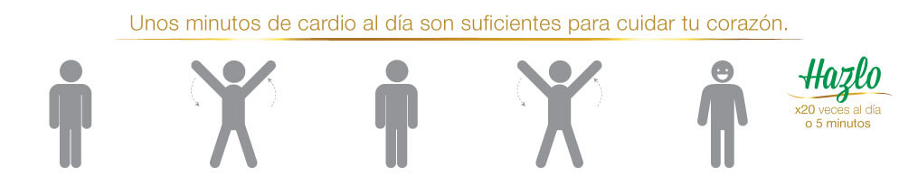 Ejercicios cortos para el corazón
