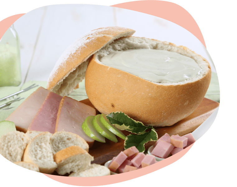 Fondue de queso con jamón en Recetas Pietrán