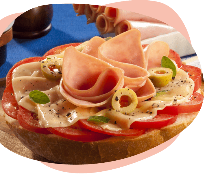 Pan con tomate y Jamón de Cerdo