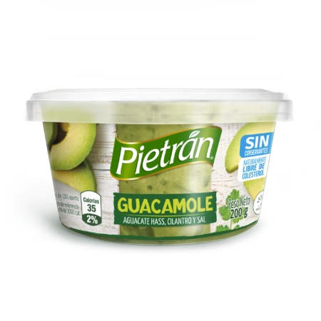 Nuevo Guacamole Pietrán combina sencillamente con todo.